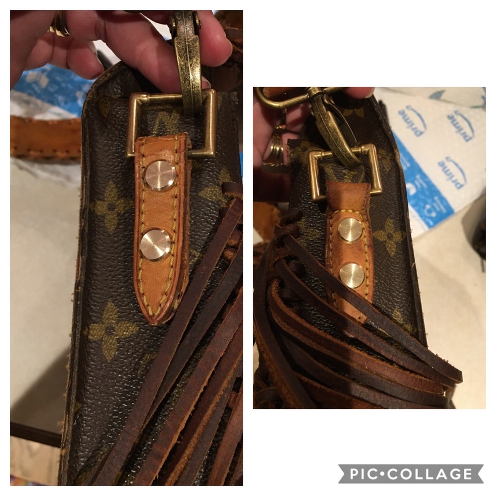 SOLD-do not buy—Boho vintage fringe Louis Vuitton - Picture 5 of 7